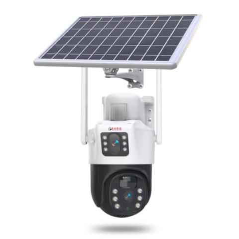 EYEZEE 3MP + 3MP 4G Solar Linkage PT Camera