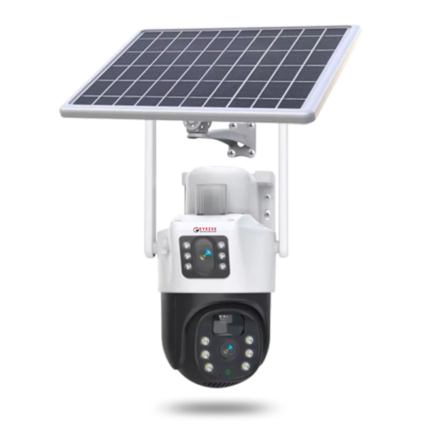 EYEZEE 3MP + 3MP 4G Solar Linkage PT Camera