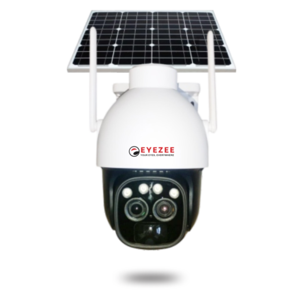 Eyezee CCTV CAMERA 3MP 4G SOLAR Dual Lens Mini pan-Tilt Camera Manufacture Supplier Producer Ahmedabad Gujarat India (4)